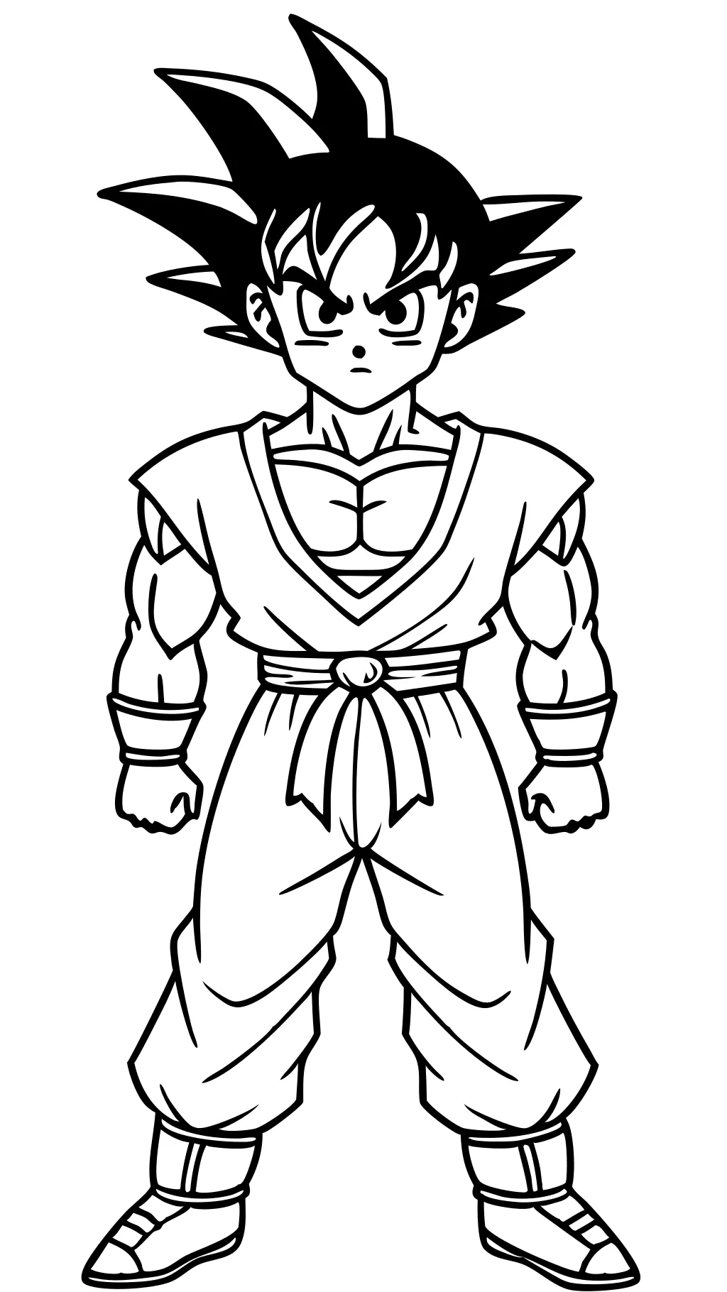 pages à colorier Dragon Ball imprimable